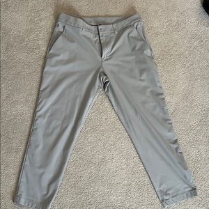 lululemon athletica Men's Light Gray Chino Dress Pants